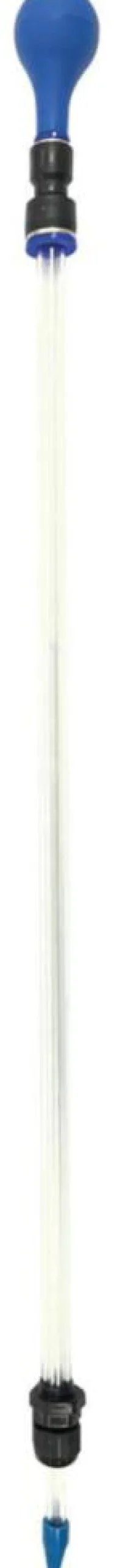 Pipette de nourrissage des coraux et des poissons coloris transparent Blue Marine Coral Feeder - 100 cm de longueur