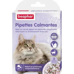 Pipettes calmantes pour chat x 3
