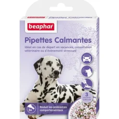 Pipettes calmantes pour chien x 3