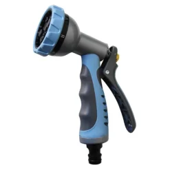 Pistolet 7 jets botanic® avec gâchette verrouillable et débit réglable