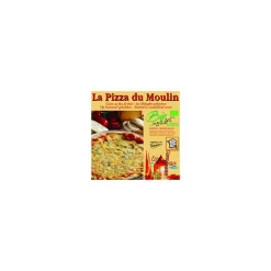 Pizza 3 fromages bio surgelée La Pizza du Moulin - 350 g
