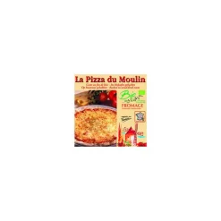 Pizza fromage bio surgelée La Pizza du Moulin - 350 g