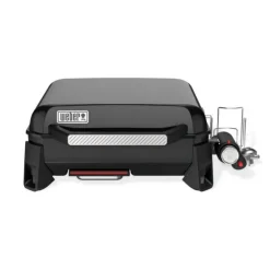 Plancha à gaz en fonte émaillée noire Weber - 43 cm