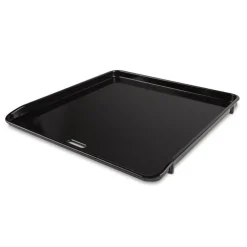 Plancha en fonte d’acier émaillée noire Weber grand format - 40 x 41,5 cm