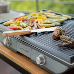 Plancha grill 2300 W avec deux zones de chauffe Riviera & Bar® QPL570 - 50 x 30 cm