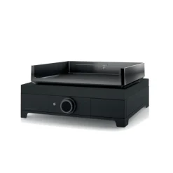 Plancha Modern électrique coloris noir en acier Forge Adour - 50,5 x 57,3 x 23,8 cm