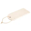 Planche à découper Terrazo beige avec cordelette en cuir 33x15 cm