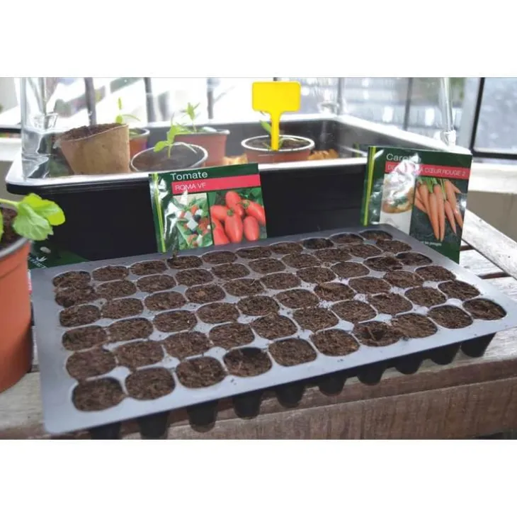 Planque de culture coloris marron 35,5x21x24 cm