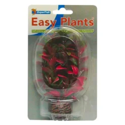Plante artificielle aquarium rotala rouge, SUPERFISH Easy Plants - Taille standard