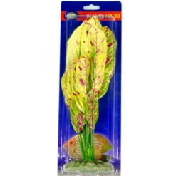 Plante artificielle bicolore pour aquarium AQUA NOVA - Hauteur 30cm