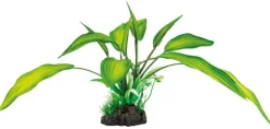 Plante artificielle pour aquarium ou terrarium coloris vert Cryptocoryne SuperFish Art Plant M - 25 cm