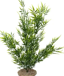 Plante artificielle pour aquarium coloris vert LABEO Elodea Corolle