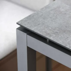 Plateau coloris gris en HPL Stern - 160 x 90 x 13 cm