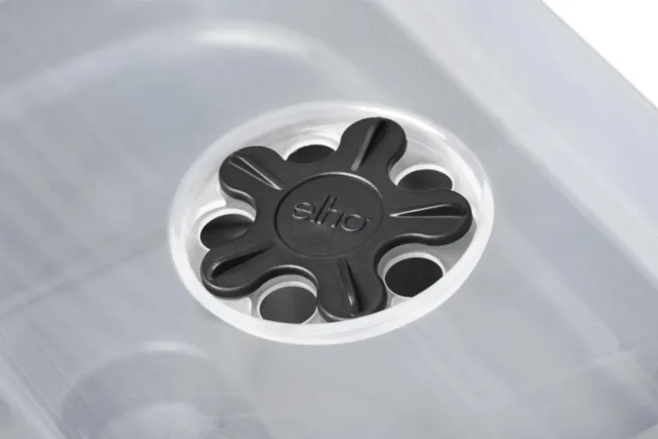 Plateau de culture coloris living noir Elho Green Basics Allin1 - 18 x 32 x 13,2 cm