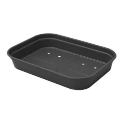 Plateau de culture noir taille M 26 x 36 cm