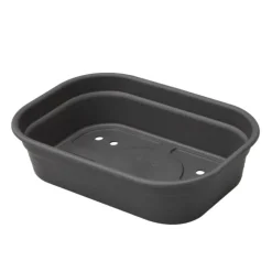 Plateau de culture noir taille S 19,2 x 23,9 cm