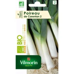 Poireau de Carentan 2 Bio Vilmorin - graines à semer