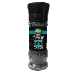 Poivre Timur noir de Sichuan bio en bocal de 25 g