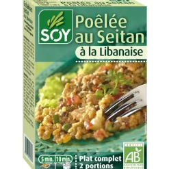 Poêlée de seitan à la libanaise bio 280 g