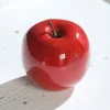 Pomme décorative rouge - Ø 9 cm
