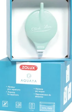 Pompe à air pour aquarium coloris vert Zolux Stickair Ekaï