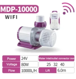 Pompe à eau contrôlable via wifi JEBADO-JECOD MDP-10000 - débit max 10000 L/H