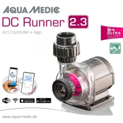 Pompe à eau d'aquarium wifi avec contrôleur, AQUA MEDIC DC Runner 2.3