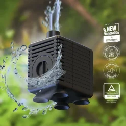 Pompe easyflux 600 noire pour aquarium 6,3 w