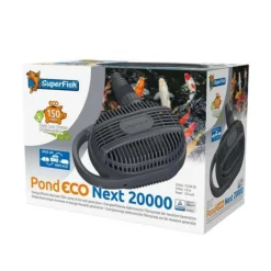 Pompe pour bassin éco-friendly, 150W, SUPERFISH BASSIN, modèle Pond ECO Next - 20000L