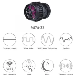 Pompe submersible haute performance avec contrôleur JEBACO-JECOD modèle MOW-22 - débit 22m3/h