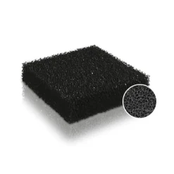 Éponge charbon taille standard noire