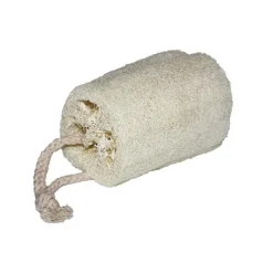 Éponge loofa avec cordon 6,5x10,5 cm