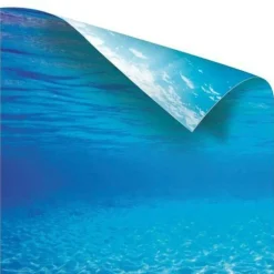 Poster 2 pour aquarium taille XL 150x50 cm