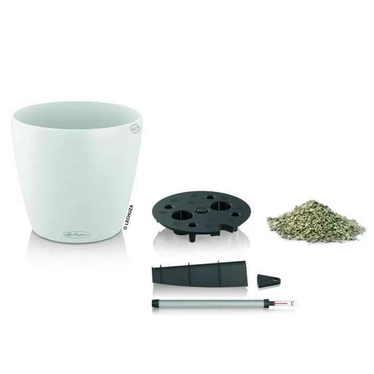 Pot à réserve d'eau Classico Blanc Ø.28 x H.26