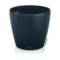 Pot à réserve d'eau Classico Gris ardoise Ø.43 x H.40 cm
