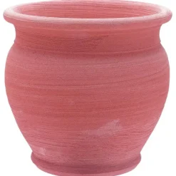 Pot Basic Umbria en terre cuite coloris clair. Ø 25 x 25 cm