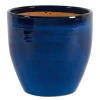 Pot coloris bleu Corsica - Ø 38 cm