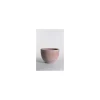 Pot Cuvier bas contemporain en terre claire H 32 x Ø 44 cm