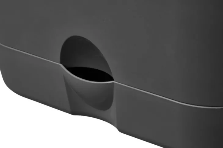 Pot de culture coloris Living noir Elho Green basics - ø 25 cm