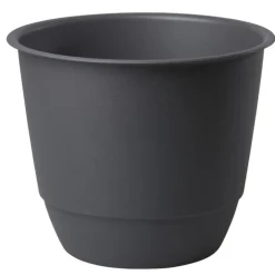 Pot en matière recyclée coloris anthracite Poetic Joy 50 - Ø 48,8 x H 40,6 cm