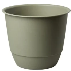 Pot en plastique vert kaki Poetic Joy 50 - Ø 48,8 x H 40,6 cm
