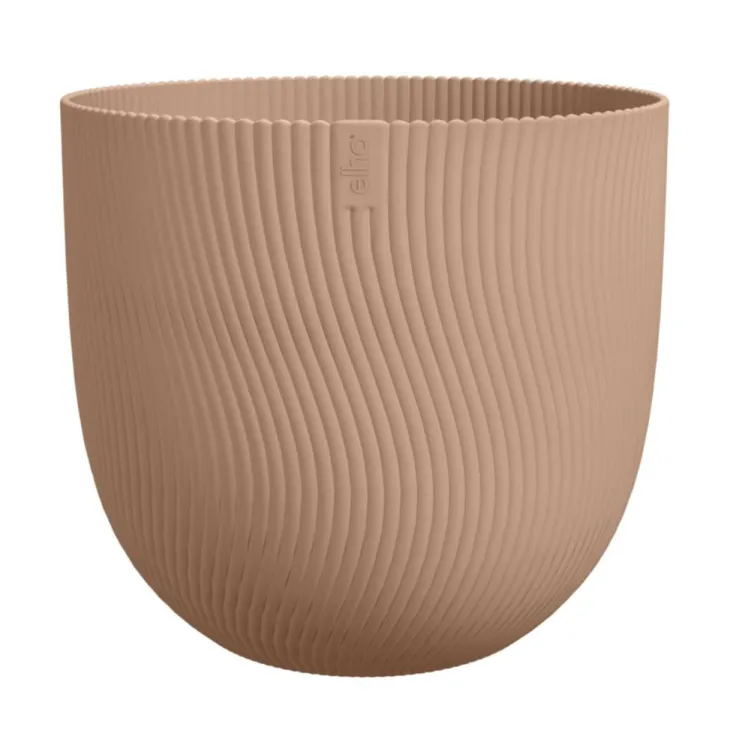 Pot en polypropylène argile froide Elho Sereh Round - Ø 29,5 x 25,3 cm
