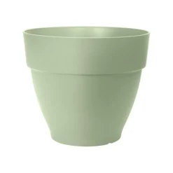 Pot en polypropylène vert pistache Elho Vibia Campana - Ø 25 x 21 cm