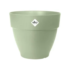 Pot en polypropylène vert pistache Elho Vibia Campana - Ø 20 x 17 cm