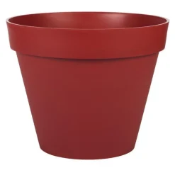 Pot gamme Toscane rouge Ø 40 cm