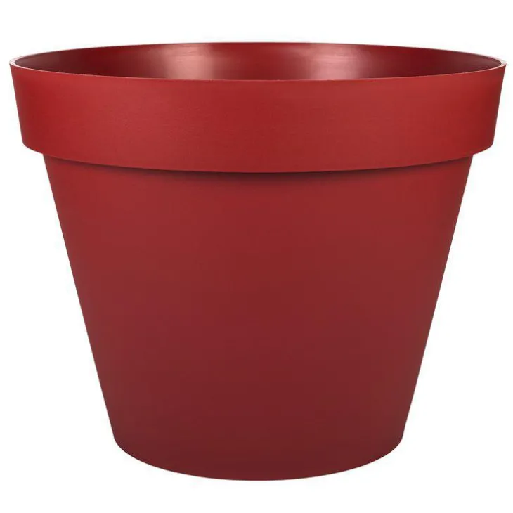Pot gamme Toscane rouge Ø 60 cm