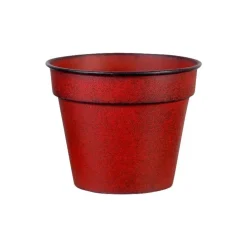 Pot horticole Reb rouge mat Ø 27 x H 24 cm