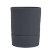 Pot Orchidée Aquaduo gris anthracite 1,3 L