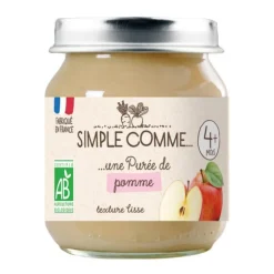 Pot pomme bio Simple Comme - 125g