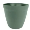 Pot rond lilo Poetic botanic® coloris vert en plastique recyclé 3,9 L - Ø 20 cm
